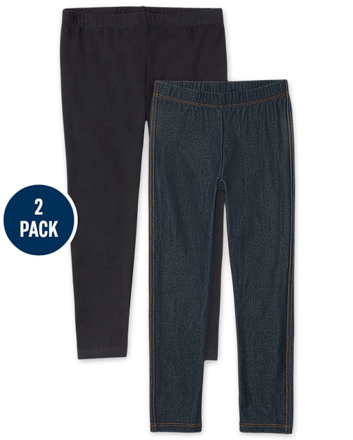 Pack de 2 Leggings para niña