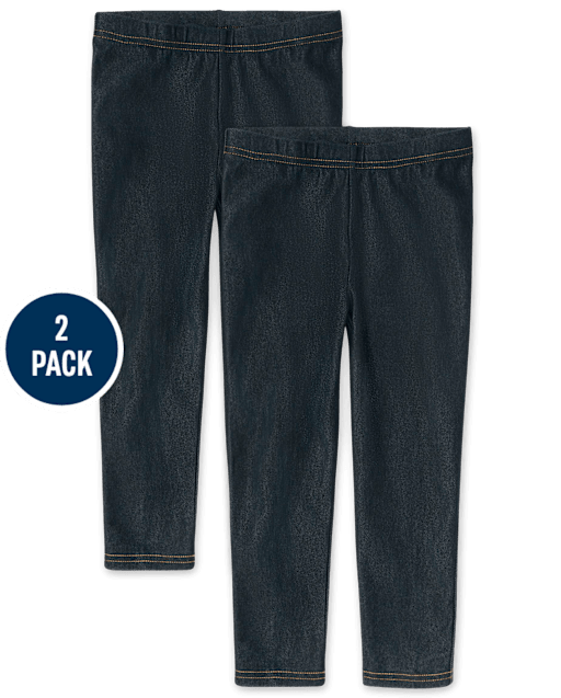 Girls Capri Leggings 2-Pack