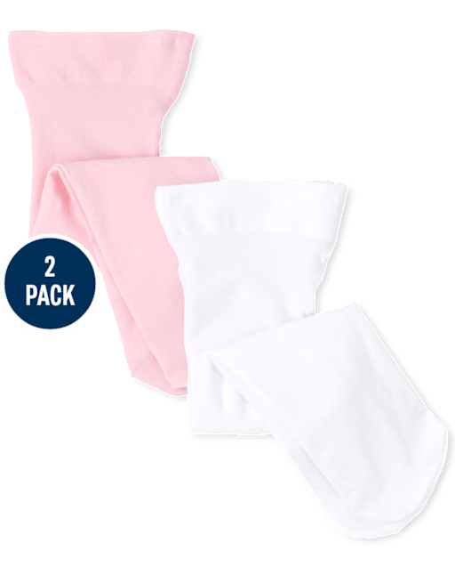 Baby Girls Tights 2-Pack