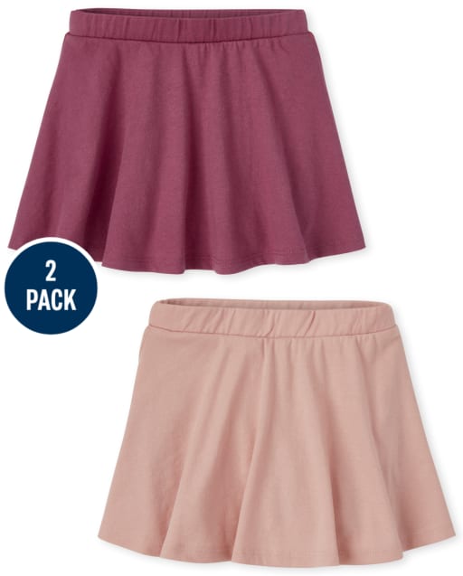 Toddler Girls Skort 2-Pack