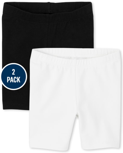 Toddler Girls Bike Shorts 2-Pack