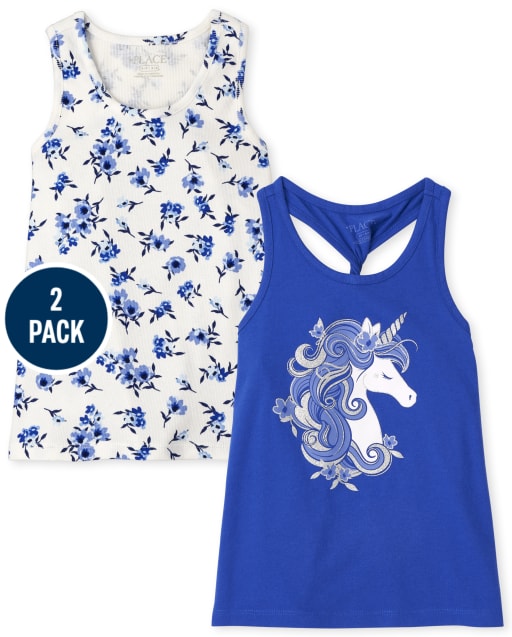 Girls Tank Top 2-Pack
