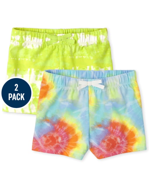 Lot de 2 shorts imprimés pour fille