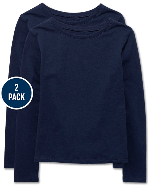 Lot de 2 t-shirts pour filles - Plus