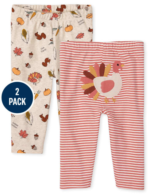 Baby Thanksgiving Pants 2-Pack