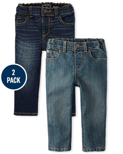 Baby And Toddler Boys Skinny Jeans 2-Pack