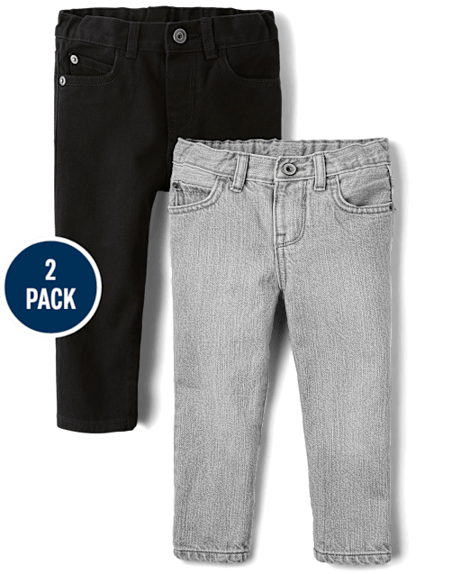 Baby And Toddler Boys Skinny Jeans 2-Pack