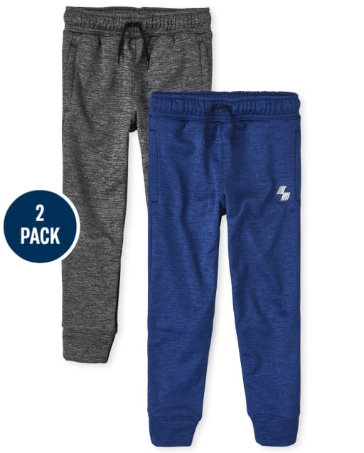 Boys Performance Jogger Pants 2-Pack