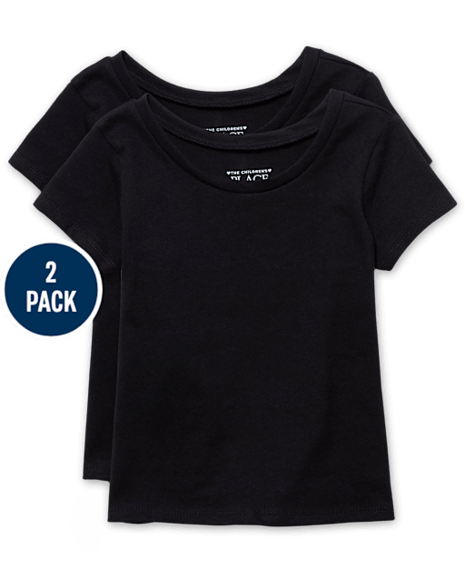 Baby And Toddler Girls Tee Shirt 2-Pack