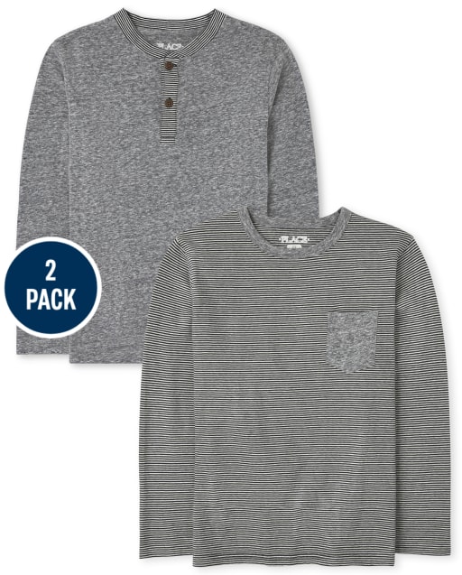 Paquete de 2 tops para niños