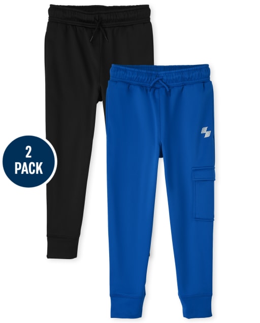 Boys Performance Jogger Pants 2-Pack