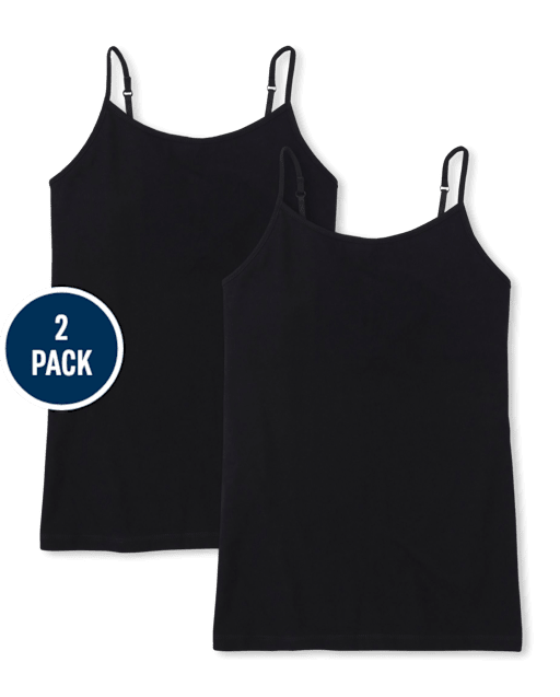 Camisola básica para niñas, paquete de 2