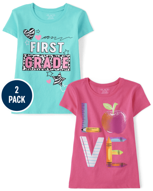 Girls Multipack TShirts and Graphic Tees The Children's Place