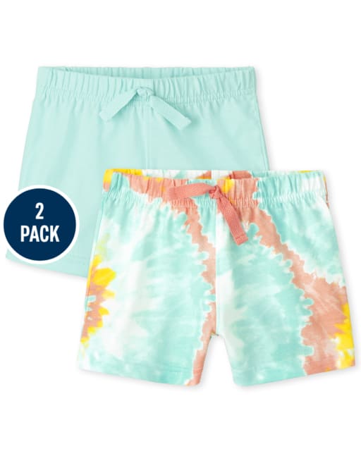 Baby Tie Dye Shorts 2-Pack