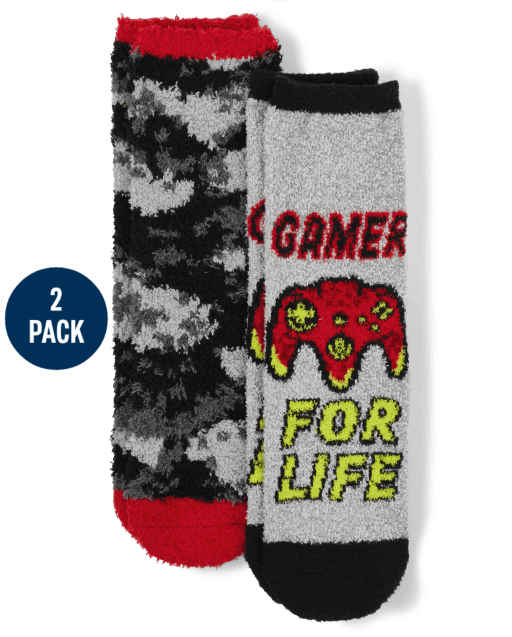Paquete de 2 calcetines cómodos Gamer para niños