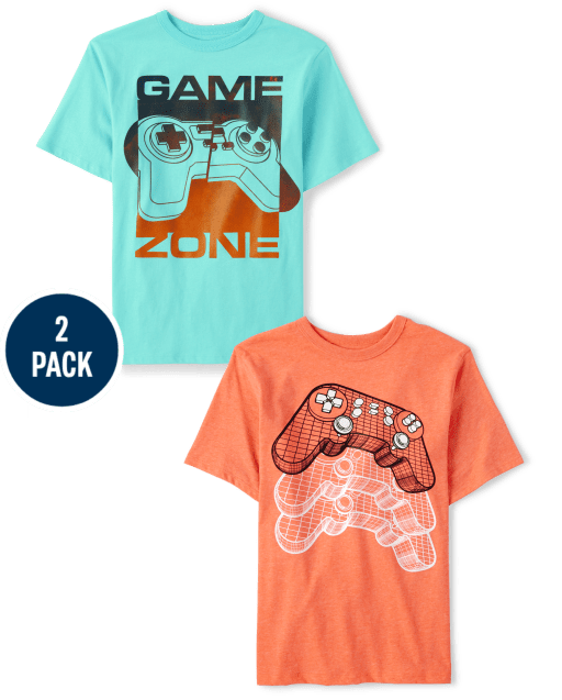 Boys Gamer Graphic Tee 2-Pack