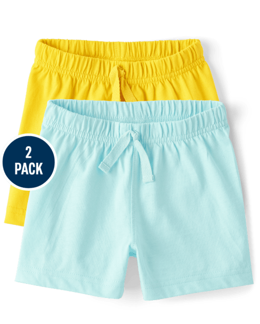 Baby Boys Shorts 2-Pack