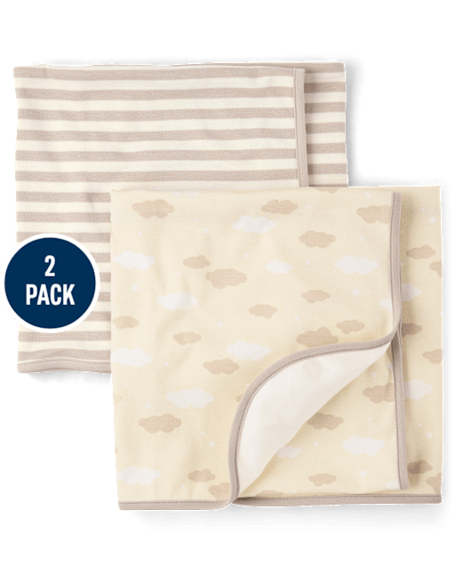 Baby Cloud Swaddle Blanket 2-Pack