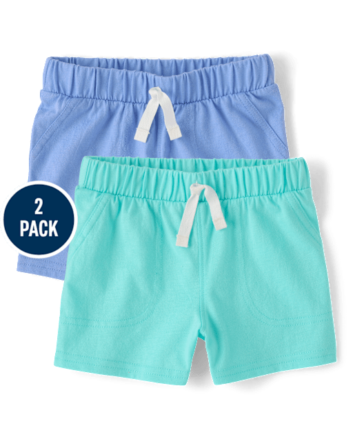 Baby Boys Shorts 2-Pack