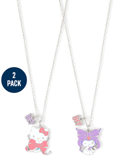 Girls Hello Kitty And Friendsâ¢ BFF Necklace 2-Pack