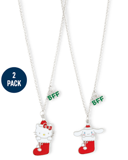 Girls Hello KittyÂ® Necklace 2-Pack