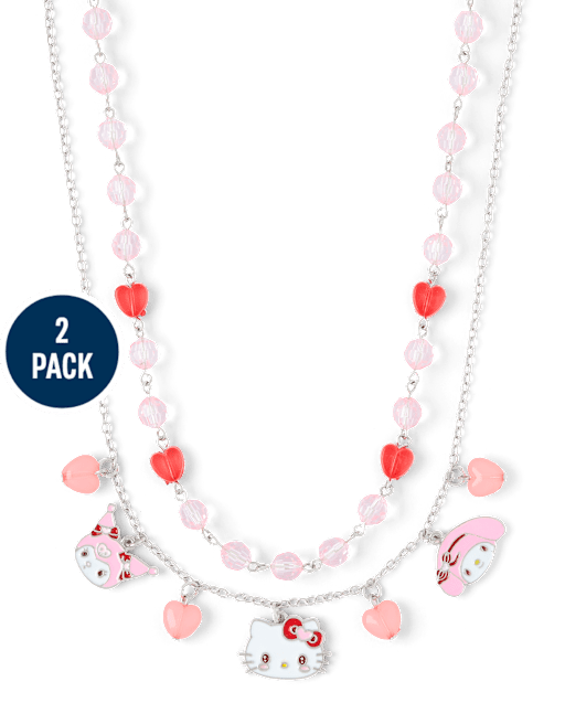Girls Hello KittyÂ® Layered Necklace
