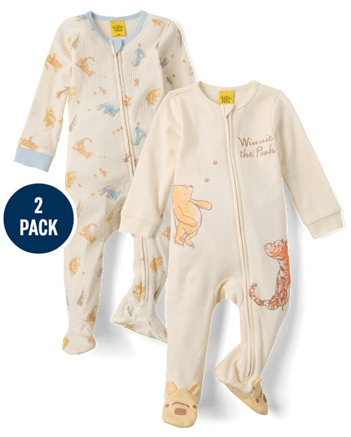Combinaison bébé Winnie l'Ourson™ (lot de 2)