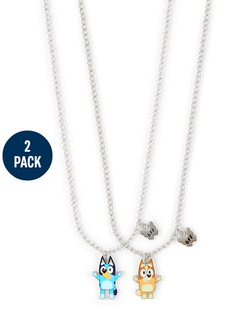 Colliers Bluey™ BFF pour filles (lot de 2)