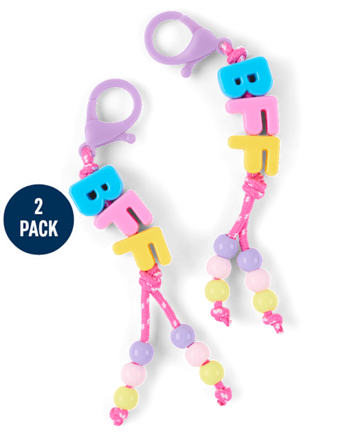 Girls BFF Bag Charm 2-Pack