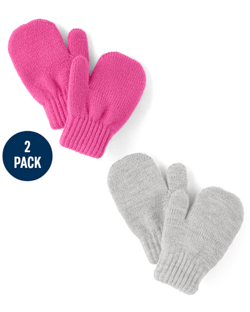 Toddler Mittens 2-Pack