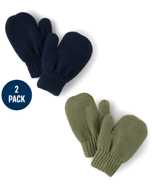 Toddler Mittens 2-Pack