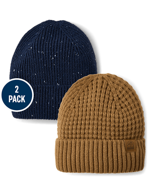 Lot de 2 bonnets pour garçons