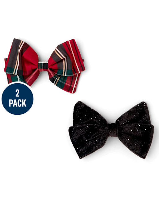 Toddler Girls Bow Hair Clip 2-Pack