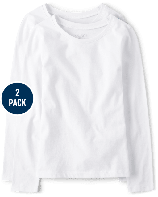 Girls Tee Shirt 2-Pack