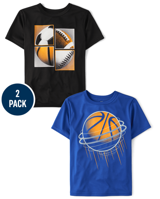 Boys Sports Performance Top 2-Pack