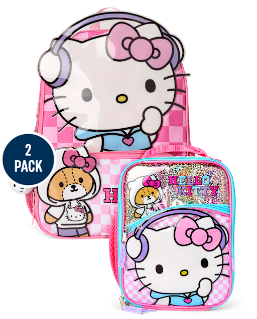 Toddler Girls Hello KittyÂ® Backpack 2-Piece Set