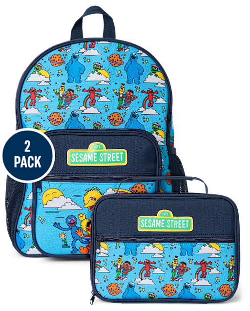 Toddler Boys Sesame Streetâ¢ Backpack 2-Piece Set