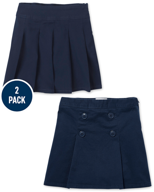 Girls jean skort clearance