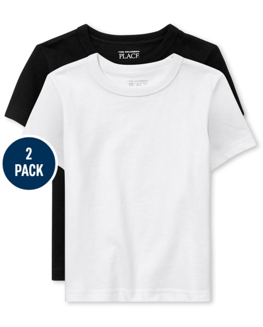 Baby And Toddler Boys Basic Layering Tee 2-Pack