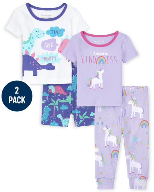 Baby Girl Sleepwear & Pajamas | The Children's Place | Free Shipping*