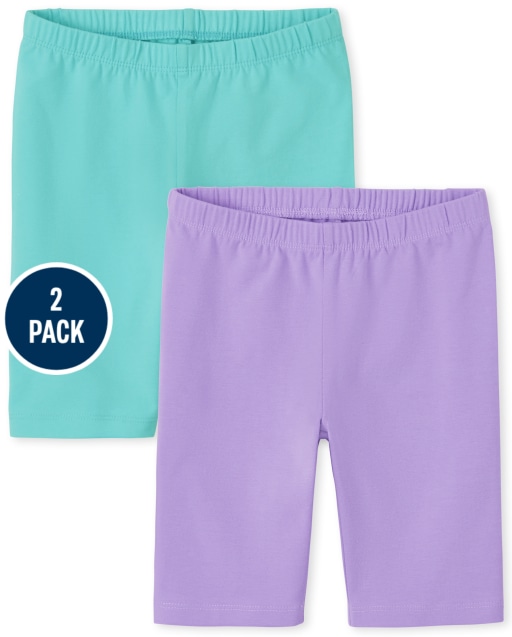 Pack de 2 shorts de ciclista de punto Mix And Match para niñas
