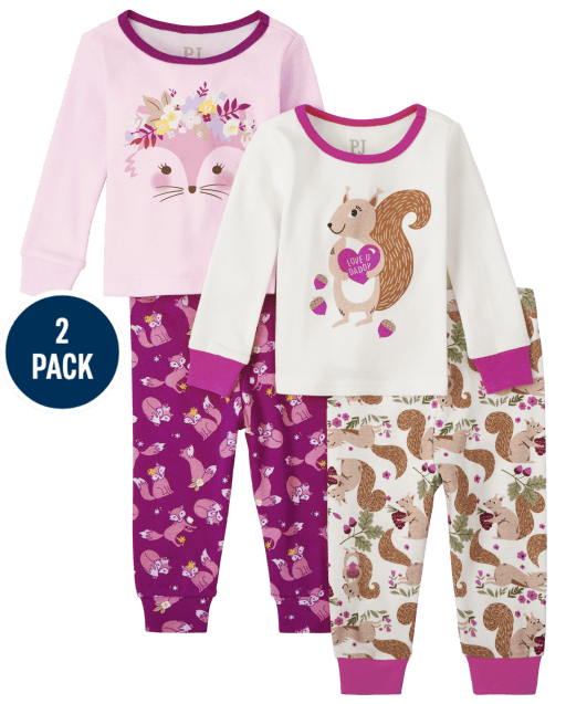 Baby Girl Pajama Sets The Children's Place Free Shipping*