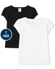 Girls Layering Top 2-Pack - Uniform