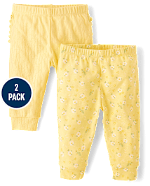 Lot de 2 leggings fleuris pour bébé fille - Homegrown by Gymboree