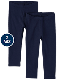 Lot de 2 leggings pour bébé et toute-petite fille