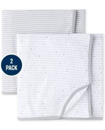 Unisex Baby Little Sunshine Swaddle Blanket 2 Pack ATMOSPHERE The Children s Place CA