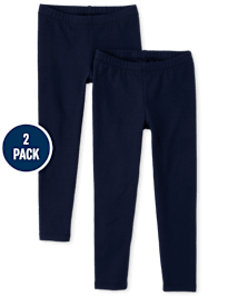 Lot de 2 leggings pour filles