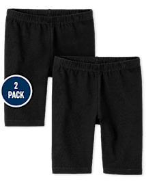 Girls Bike Shorts 2-Pack