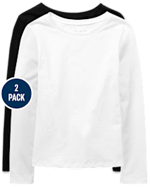 Girls Tee Shirt 2-Pack