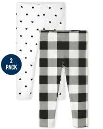 Buffalo plaid shop leggings toddler
